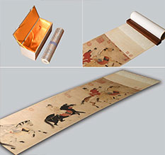 达孜馆藏书画复制博物馆书画复制服务